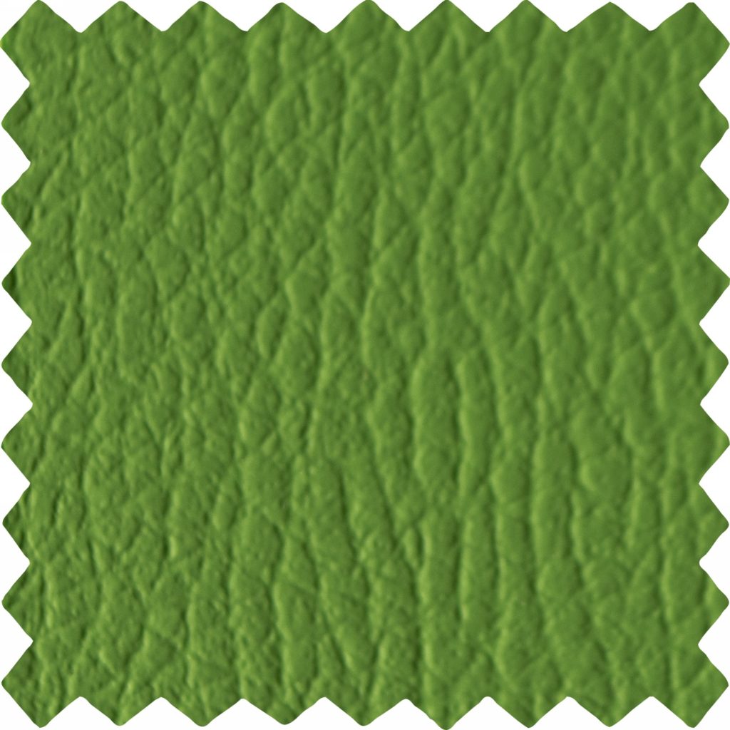 finta pelle effetto goffrato ignifuga classe 1 e california test mx suez colore verde chiaro