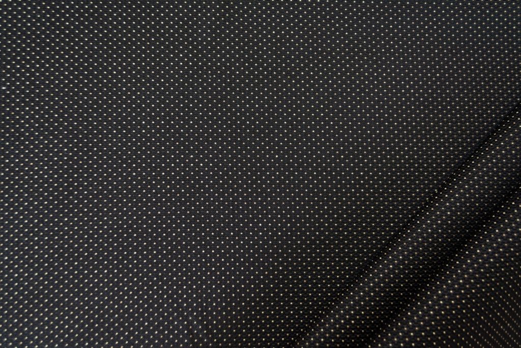 tessuto elegante puntinato mx supreme colore nero