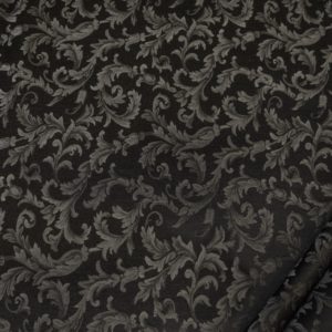tessuto ramage elegante mx vanessa colore nero